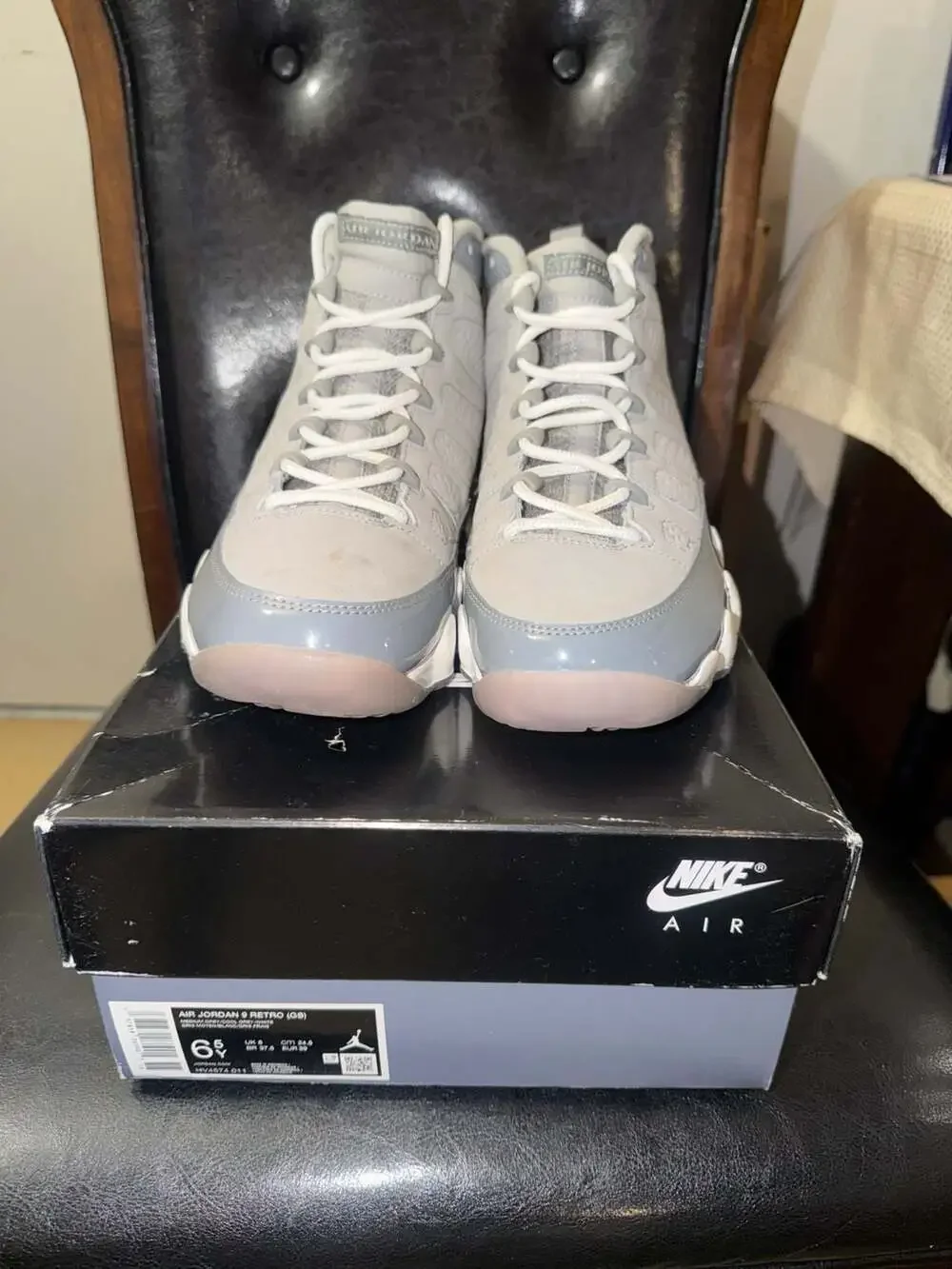Air Jordan 9 Retro (GS) Cool Grey (2025)